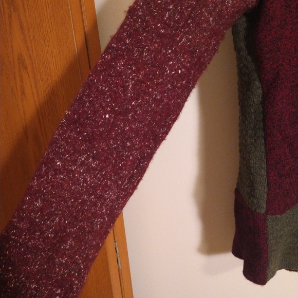 Preloved handcut 100% reclaimed wool cardigan - Picture 11 of 11